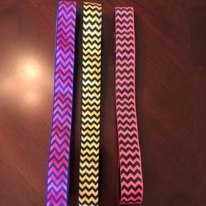 3 Momo Bands Chevron Headbands